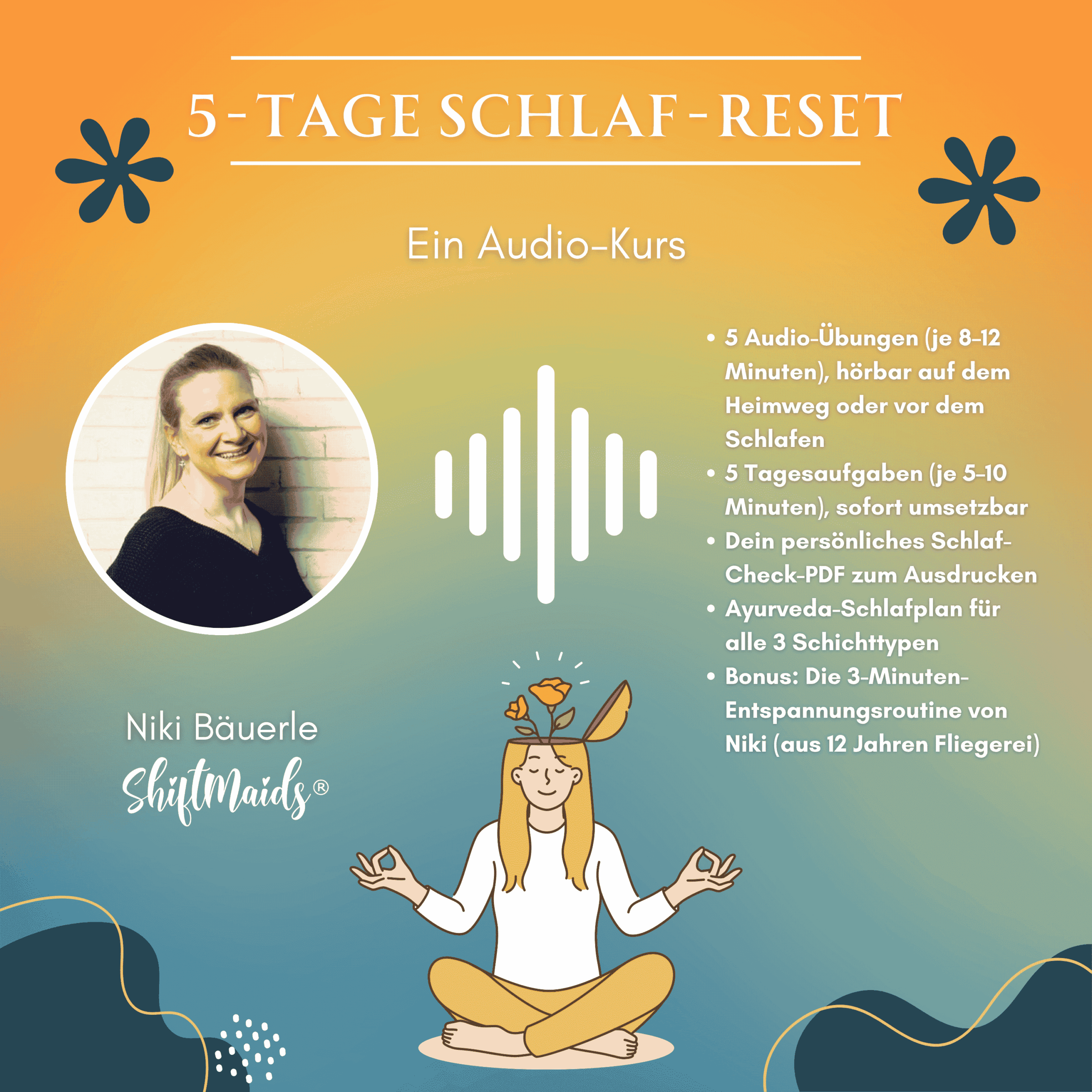 Audiokurs: 5-Tage Schlaf-Reset